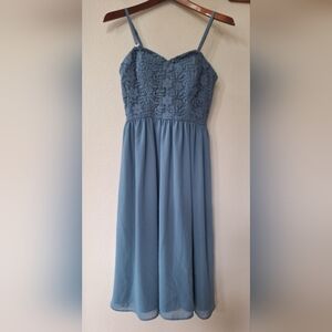 NWT Modcloth Womens A-line Crocheted Floral Bodice Party Dress Size 4